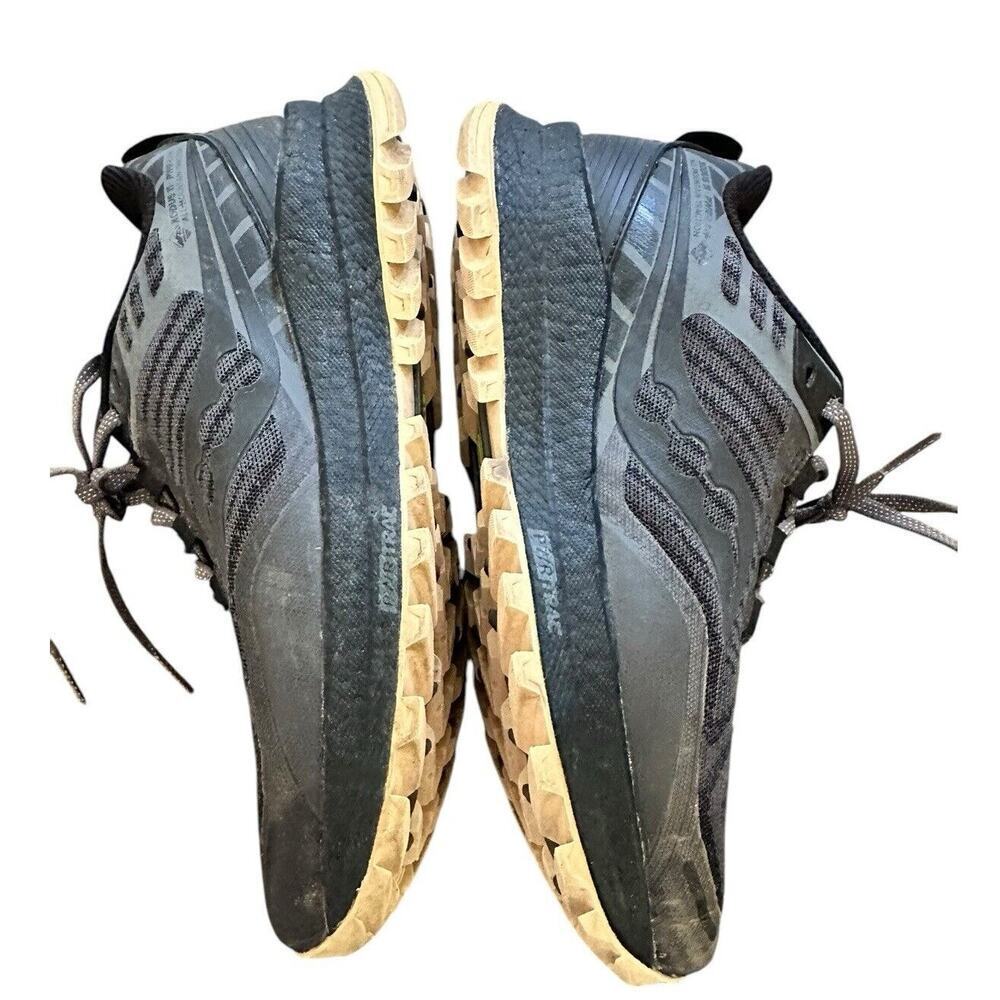 Saucony Xodus 11 Womens Running Shoes Gray Black Trail Hiking Sneakers Size 7.5 - Picture 7 of 11
